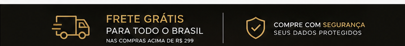 Frete grátis acima de R$ 199